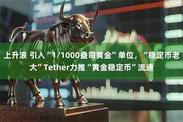 上升浪 引入“1/1000盎司黄金”单位，“稳定币老大”Tether力推“黄金稳定币”流通